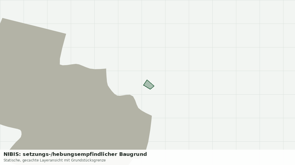 Statische Kartenansicht: NIBIS: setzungs-/hebungsempfindlicher Baugrund