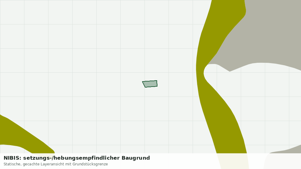 Statische Kartenansicht: NIBIS: setzungs-/hebungsempfindlicher Baugrund