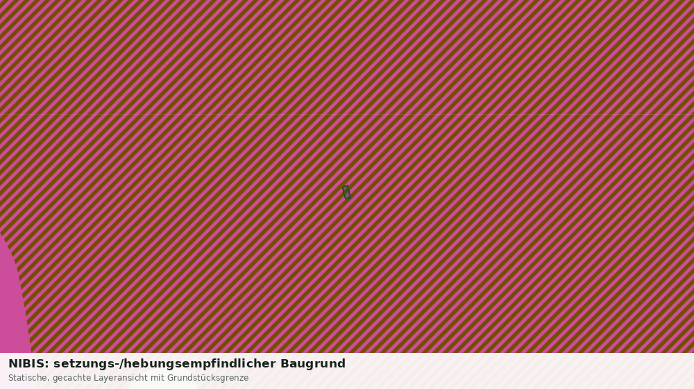 Statische Kartenansicht: NIBIS: setzungs-/hebungsempfindlicher Baugrund