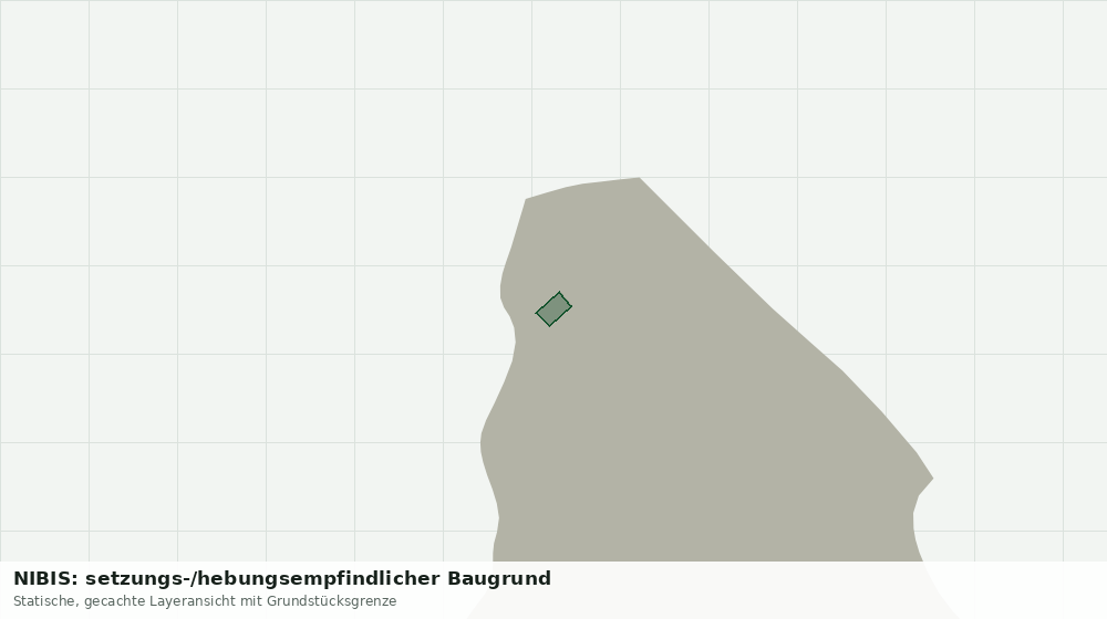 Statische Kartenansicht: NIBIS: setzungs-/hebungsempfindlicher Baugrund