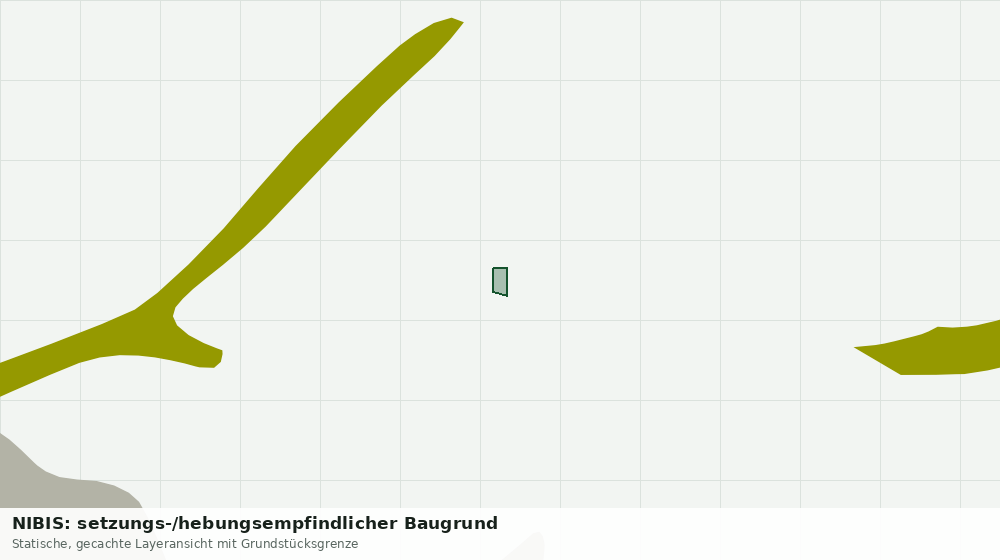 Statische Kartenansicht: NIBIS: setzungs-/hebungsempfindlicher Baugrund