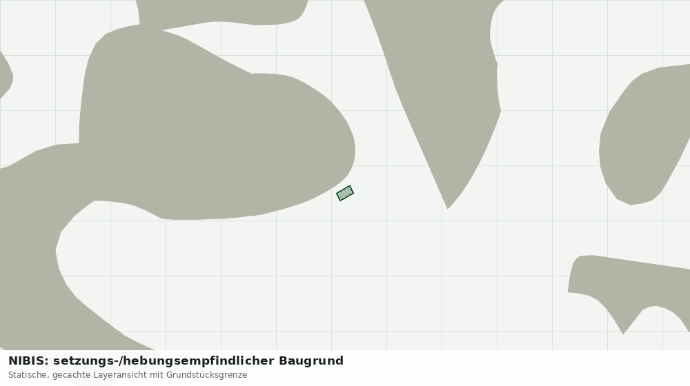 Statische Kartenansicht: NIBIS: setzungs-/hebungsempfindlicher Baugrund