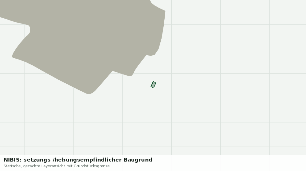 Statische Kartenansicht: NIBIS: setzungs-/hebungsempfindlicher Baugrund