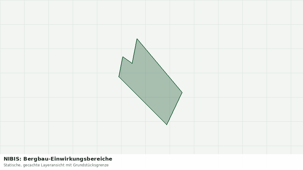 Statische Kartenansicht: NIBIS: Bergbau-Einwirkungsbereiche