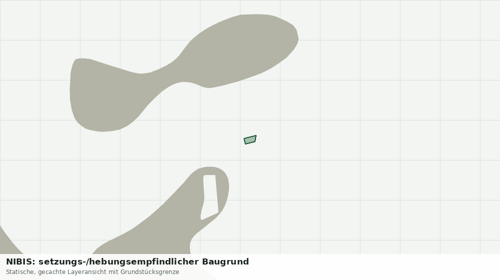 Statische Kartenansicht: NIBIS: setzungs-/hebungsempfindlicher Baugrund