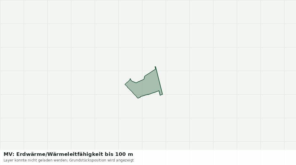 Statische Kartenansicht: MV: Erdwärme/Wärmeleitfähigkeit bis 100 m