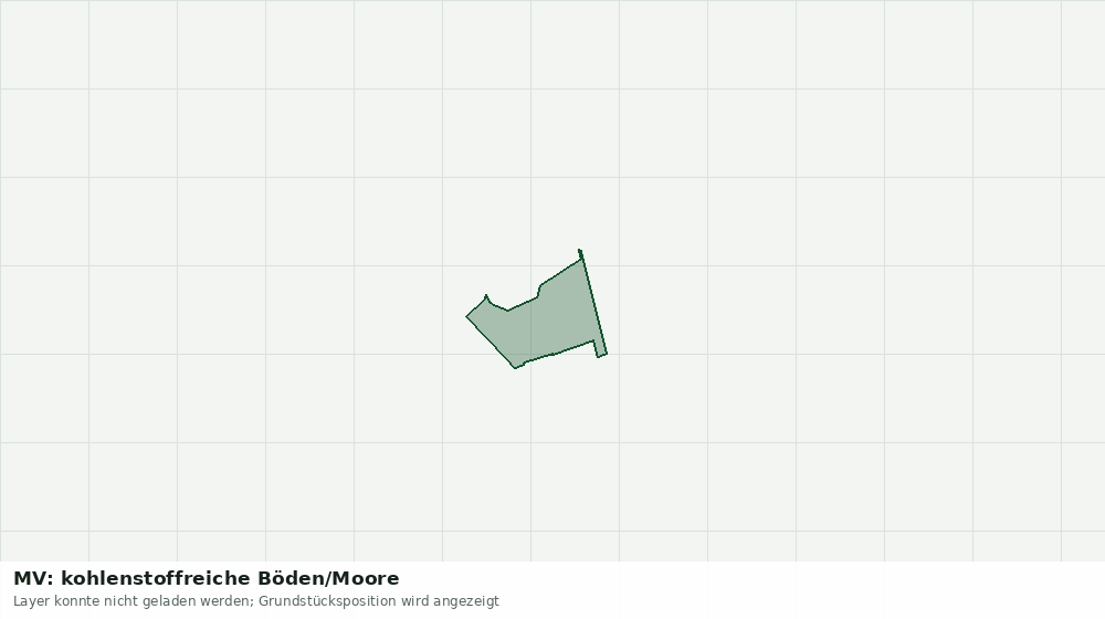 Statische Kartenansicht: MV: kohlenstoffreiche Böden/Moore