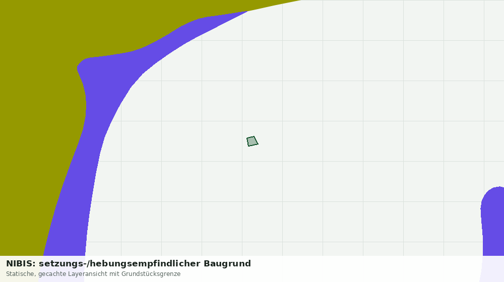 Statische Kartenansicht: NIBIS: setzungs-/hebungsempfindlicher Baugrund