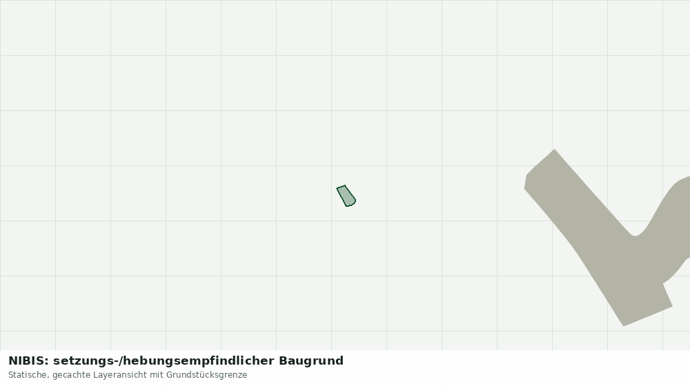 Statische Kartenansicht: NIBIS: setzungs-/hebungsempfindlicher Baugrund