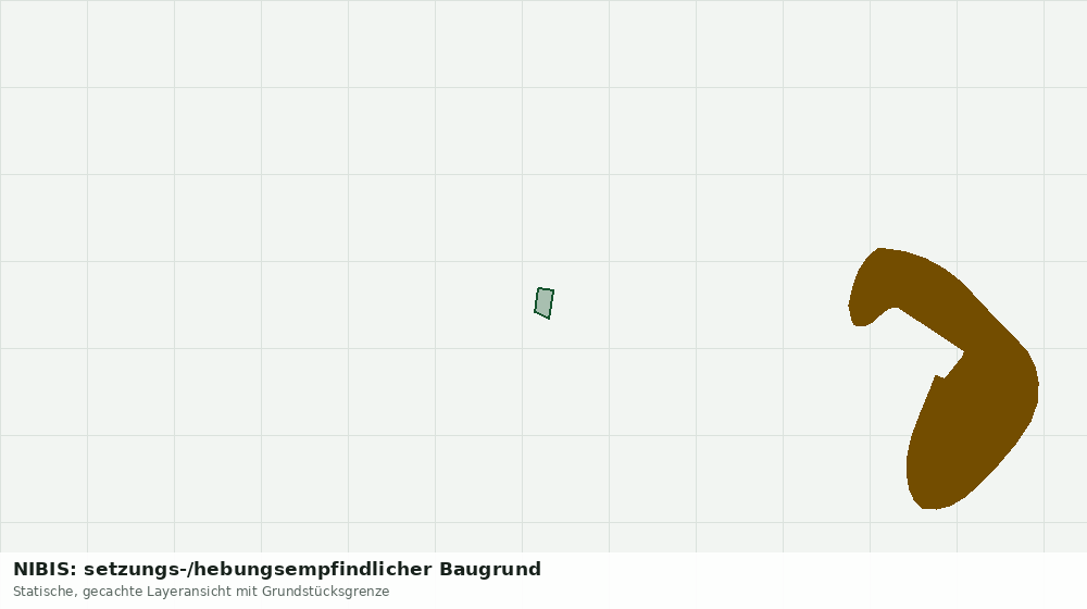 Statische Kartenansicht: NIBIS: setzungs-/hebungsempfindlicher Baugrund