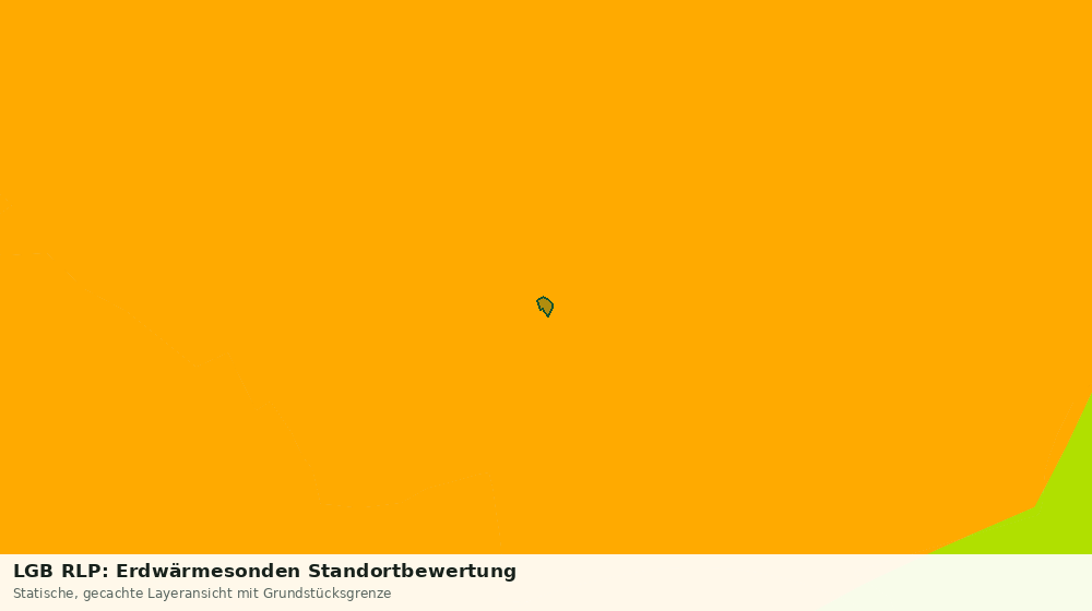Statische Kartenansicht: LGB RLP: Erdwärmesonden Standortbewertung