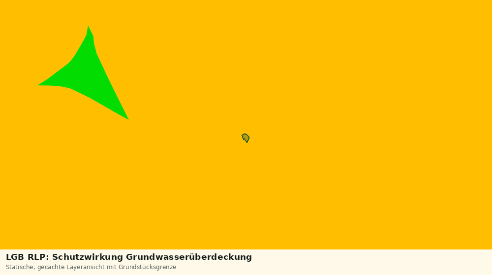 Statische Kartenansicht: LGB RLP: Schutzwirkung Grundwasserüberdeckung