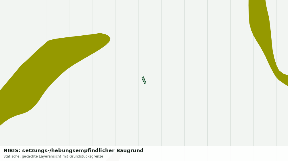 Statische Kartenansicht: NIBIS: setzungs-/hebungsempfindlicher Baugrund