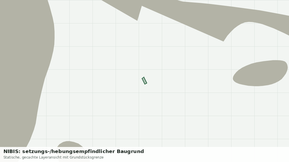 Statische Kartenansicht: NIBIS: setzungs-/hebungsempfindlicher Baugrund