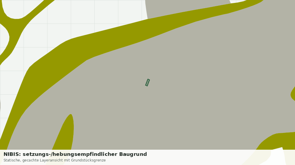 Statische Kartenansicht: NIBIS: setzungs-/hebungsempfindlicher Baugrund