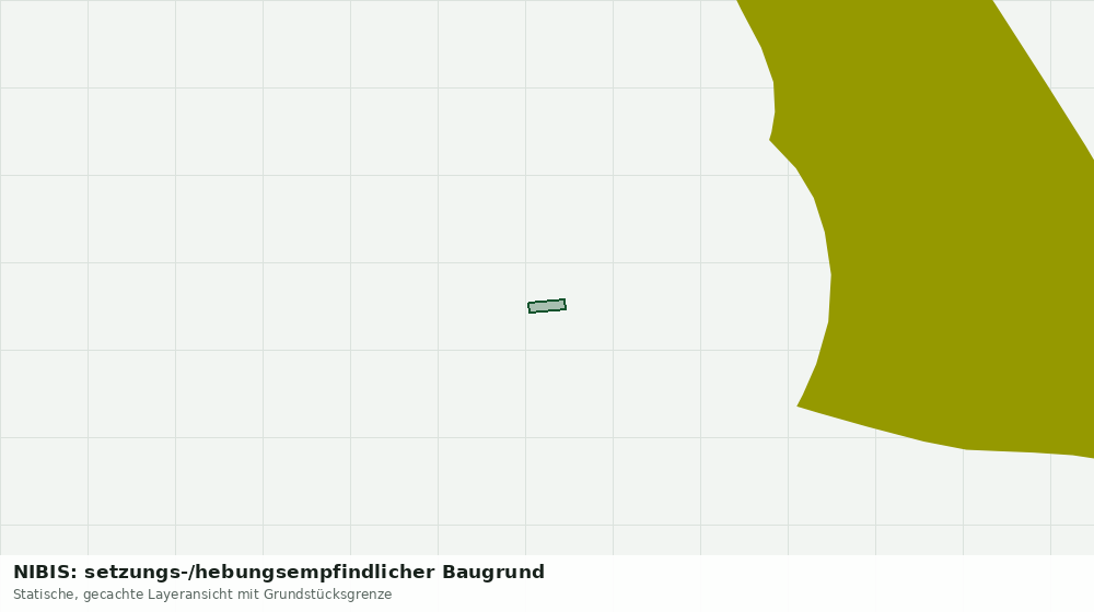 Statische Kartenansicht: NIBIS: setzungs-/hebungsempfindlicher Baugrund