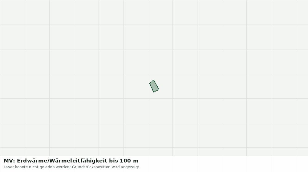 Statische Kartenansicht: MV: Erdwärme/Wärmeleitfähigkeit bis 100 m