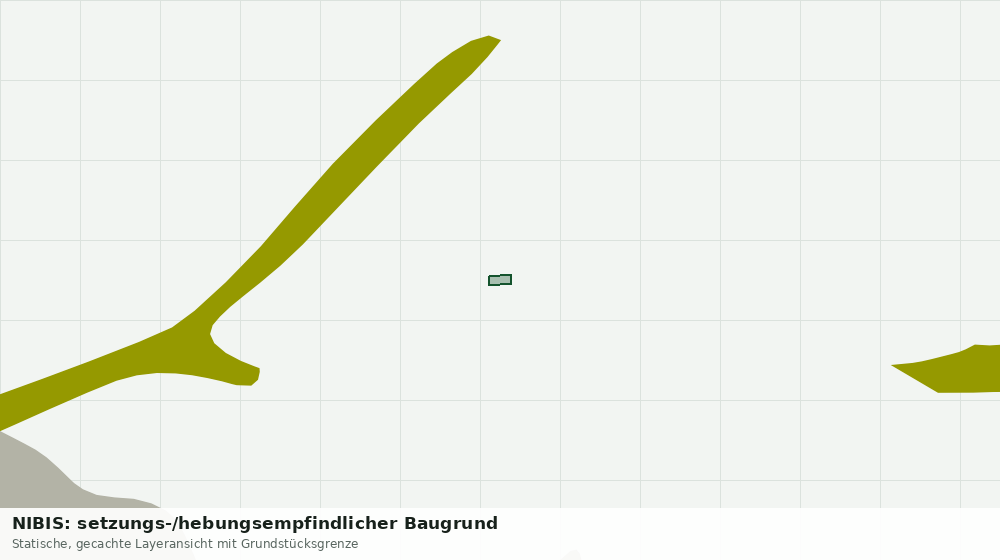 Statische Kartenansicht: NIBIS: setzungs-/hebungsempfindlicher Baugrund