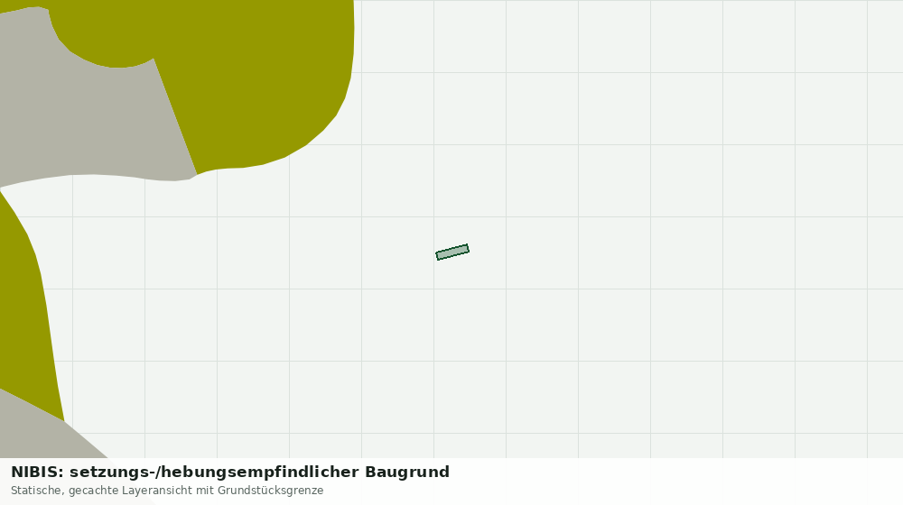Statische Kartenansicht: NIBIS: setzungs-/hebungsempfindlicher Baugrund