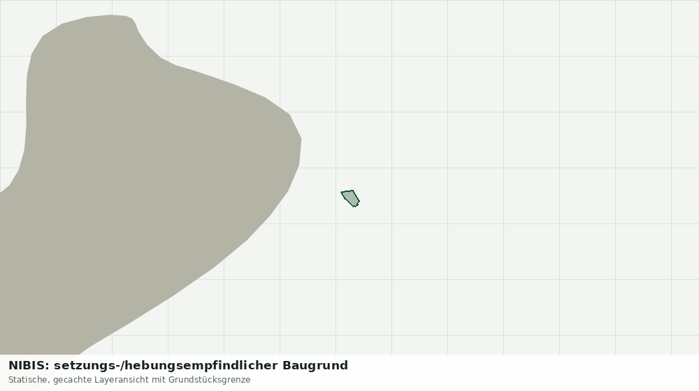 Statische Kartenansicht: NIBIS: setzungs-/hebungsempfindlicher Baugrund