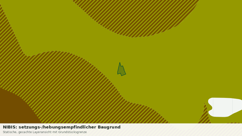Statische Kartenansicht: NIBIS: setzungs-/hebungsempfindlicher Baugrund