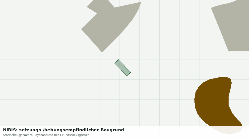 Statische Kartenansicht: NIBIS: setzungs-/hebungsempfindlicher Baugrund