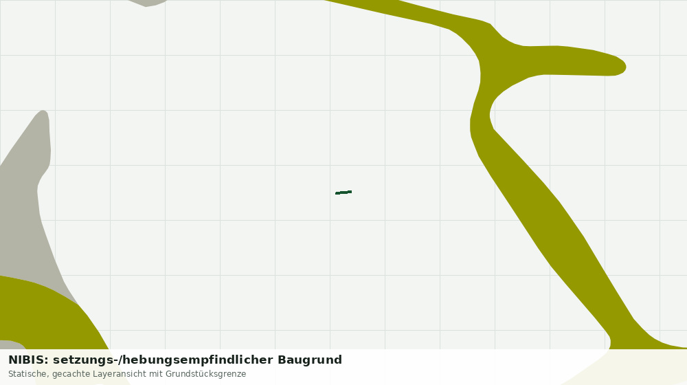 Statische Kartenansicht: NIBIS: setzungs-/hebungsempfindlicher Baugrund