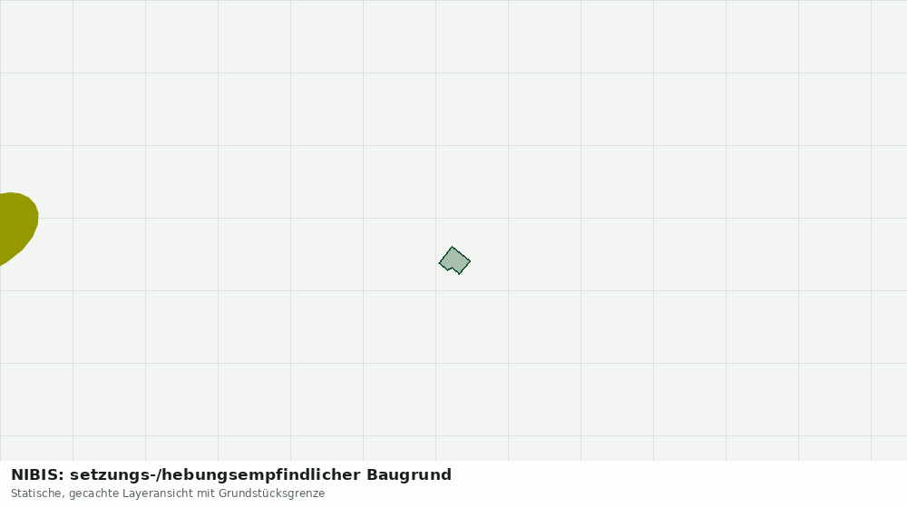 Statische Kartenansicht: NIBIS: setzungs-/hebungsempfindlicher Baugrund
