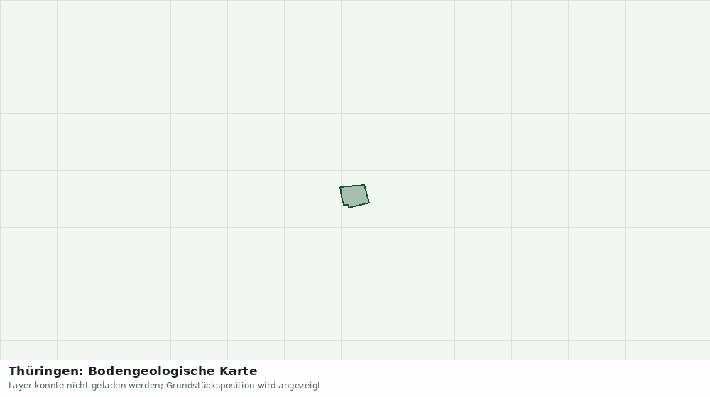 Statische Kartenansicht: Thüringen: Bodengeologische Karte