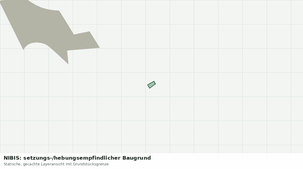 Statische Kartenansicht: NIBIS: setzungs-/hebungsempfindlicher Baugrund
