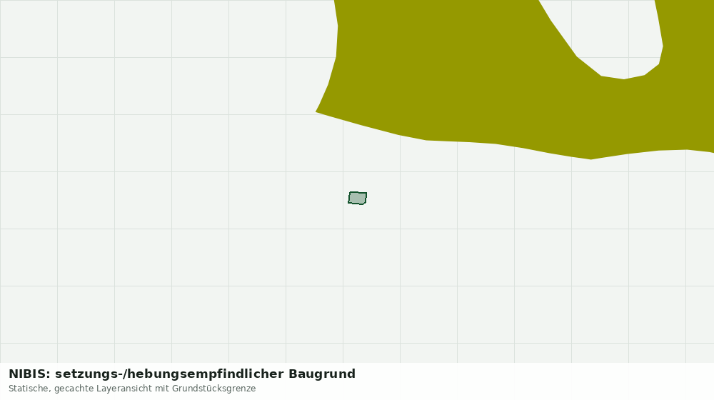 Statische Kartenansicht: NIBIS: setzungs-/hebungsempfindlicher Baugrund