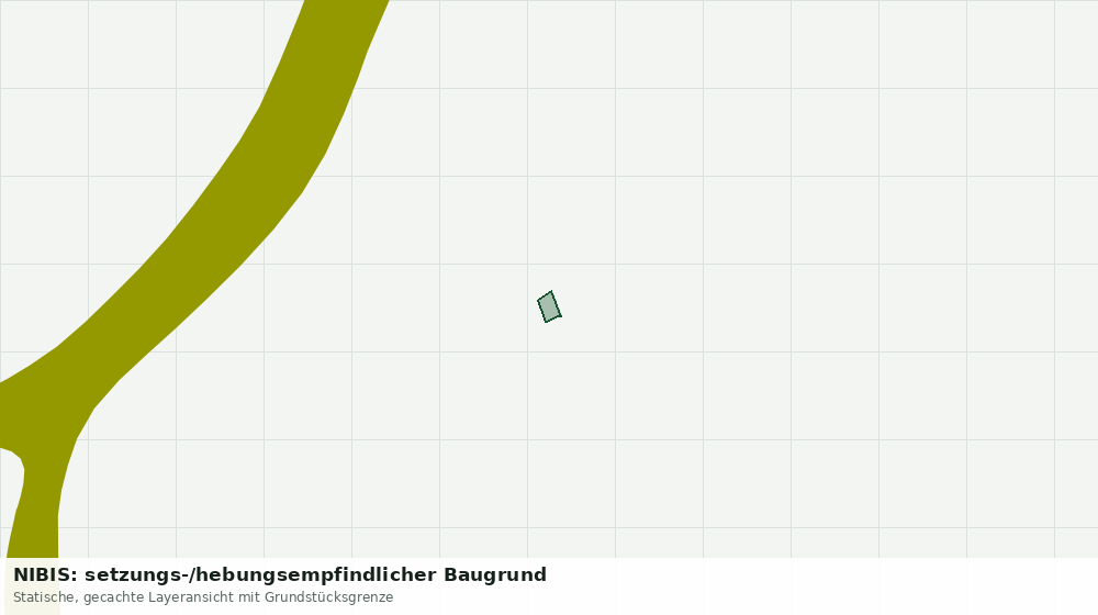 Statische Kartenansicht: NIBIS: setzungs-/hebungsempfindlicher Baugrund