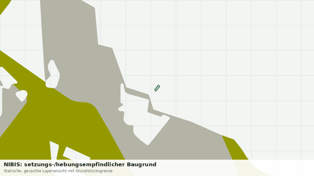 Statische Kartenansicht: NIBIS: setzungs-/hebungsempfindlicher Baugrund