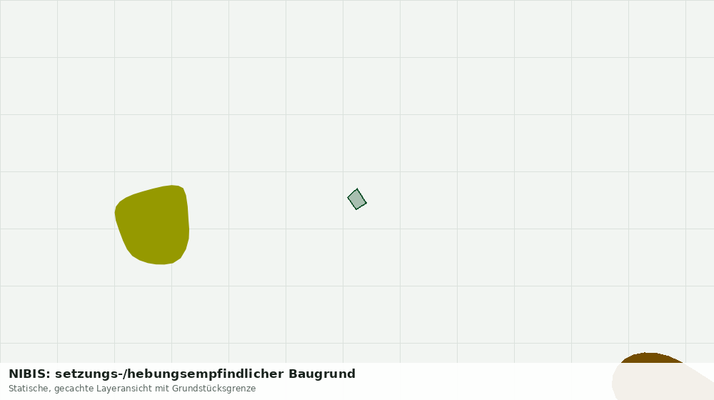 Statische Kartenansicht: NIBIS: setzungs-/hebungsempfindlicher Baugrund