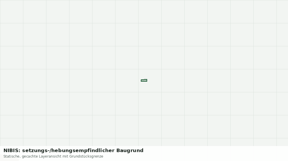 Statische Kartenansicht: NIBIS: setzungs-/hebungsempfindlicher Baugrund
