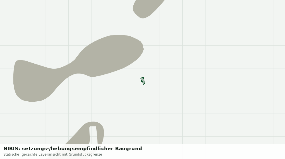 Statische Kartenansicht: NIBIS: setzungs-/hebungsempfindlicher Baugrund
