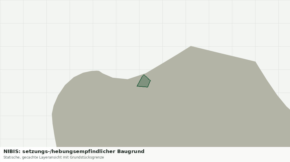 Statische Kartenansicht: NIBIS: setzungs-/hebungsempfindlicher Baugrund