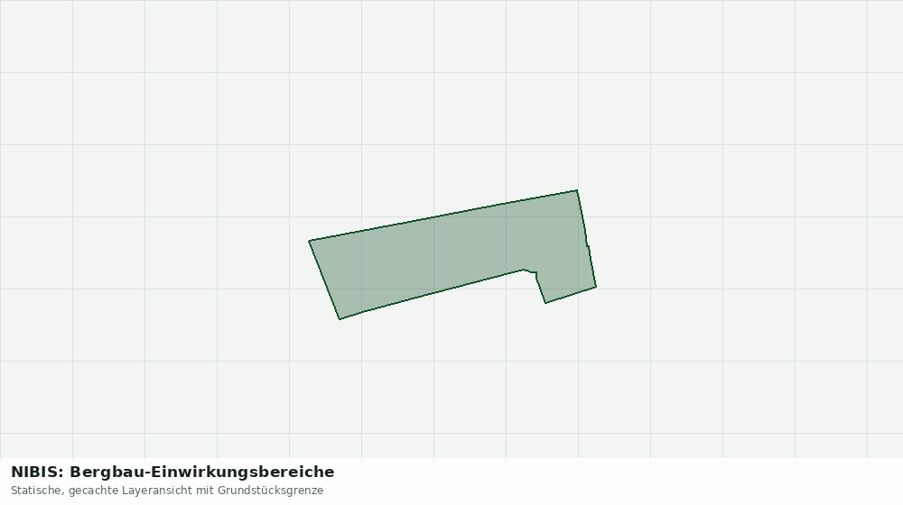 Statische Kartenansicht: NIBIS: Bergbau-Einwirkungsbereiche
