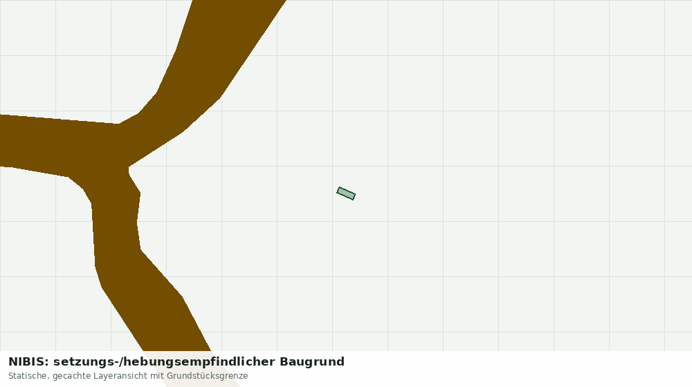 Statische Kartenansicht: NIBIS: setzungs-/hebungsempfindlicher Baugrund