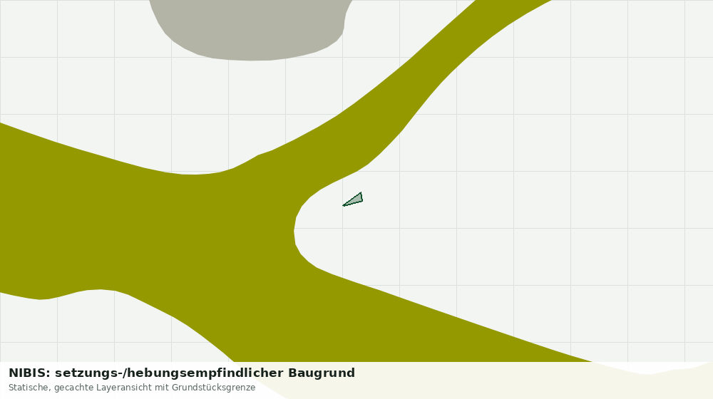 Statische Kartenansicht: NIBIS: setzungs-/hebungsempfindlicher Baugrund