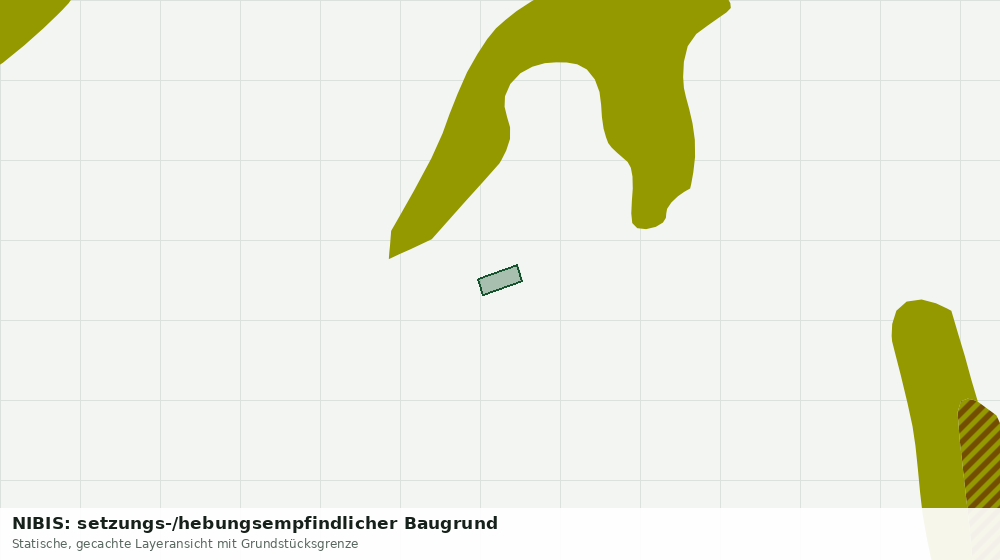 Statische Kartenansicht: NIBIS: setzungs-/hebungsempfindlicher Baugrund