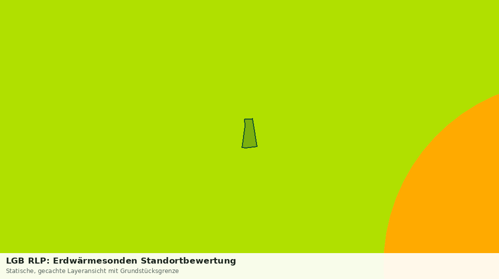 Statische Kartenansicht: LGB RLP: Erdwärmesonden Standortbewertung