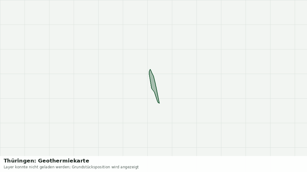 Statische Kartenansicht: Thüringen: Geothermiekarte