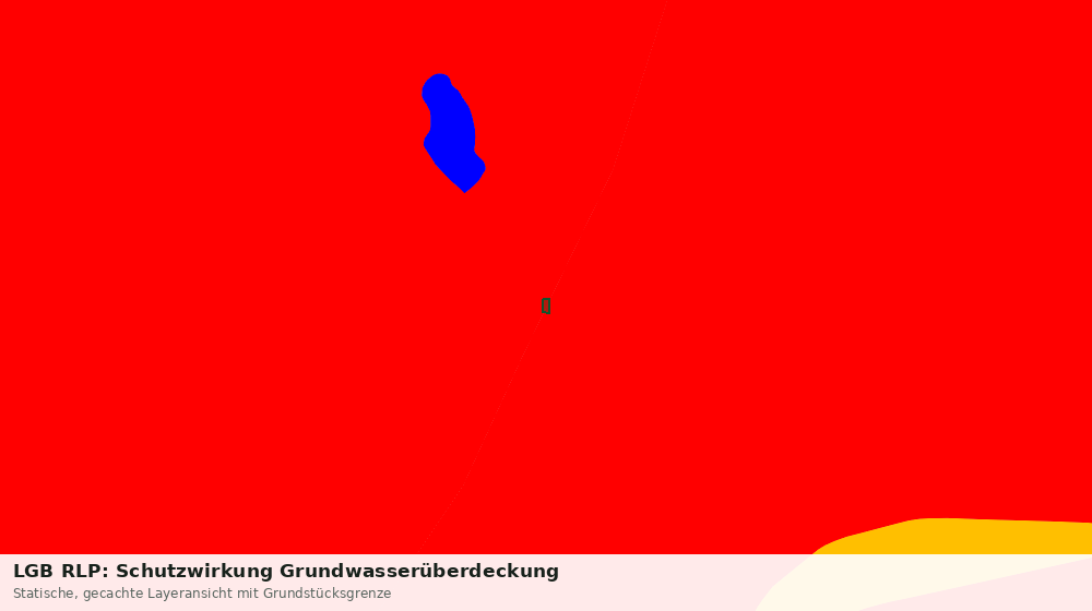 Statische Kartenansicht: LGB RLP: Schutzwirkung Grundwasserüberdeckung