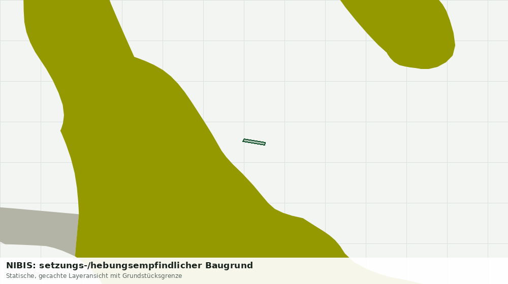 Statische Kartenansicht: NIBIS: setzungs-/hebungsempfindlicher Baugrund