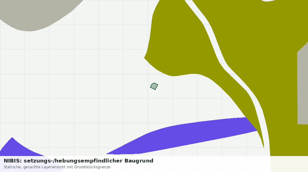 Statische Kartenansicht: NIBIS: setzungs-/hebungsempfindlicher Baugrund