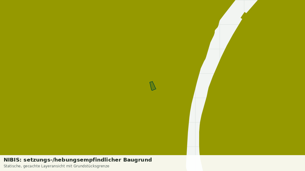 Statische Kartenansicht: NIBIS: setzungs-/hebungsempfindlicher Baugrund