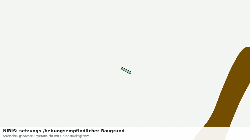 Statische Kartenansicht: NIBIS: setzungs-/hebungsempfindlicher Baugrund