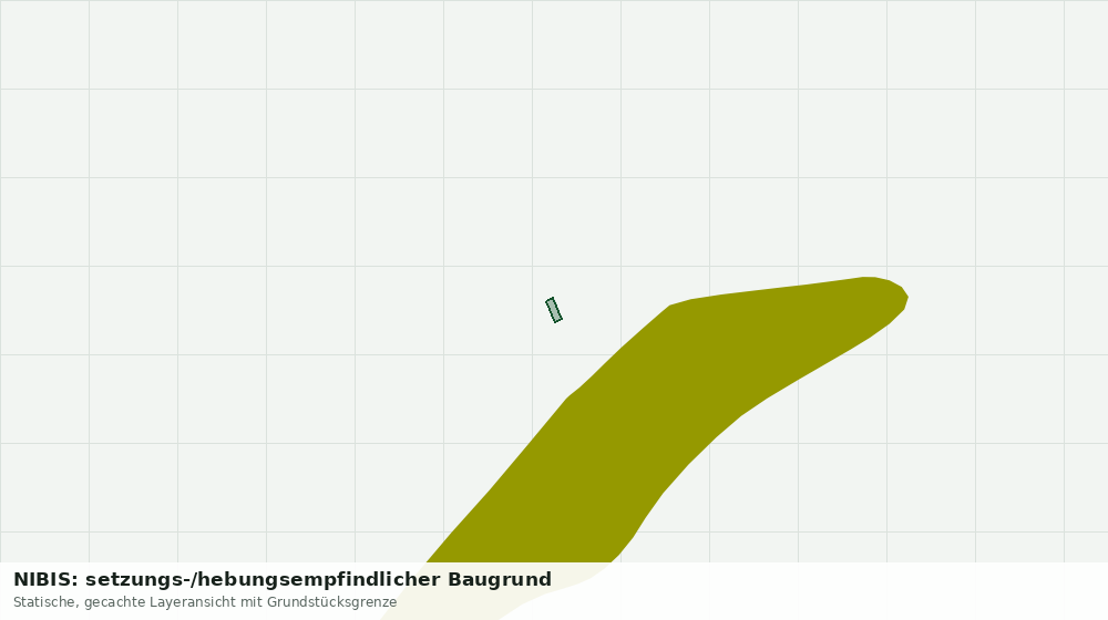 Statische Kartenansicht: NIBIS: setzungs-/hebungsempfindlicher Baugrund