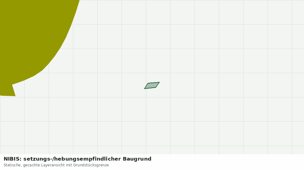 Statische Kartenansicht: NIBIS: setzungs-/hebungsempfindlicher Baugrund